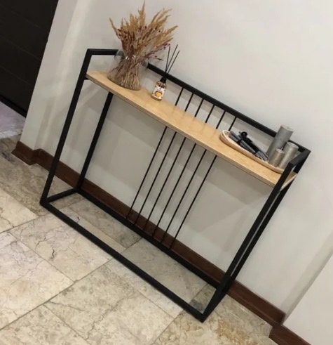 شلف کاربردی  چوب و فلز